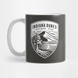 Indiana Dunes National Park Shield Emblem Mug